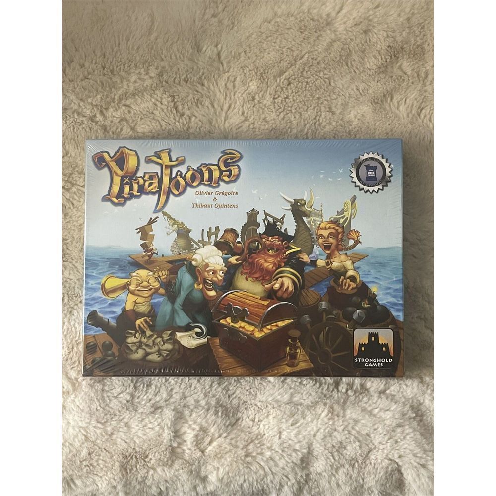 Stronghold Games - PIRATOONS - Build a Pirate Ship & Recruit a Crew -2016 SEALED